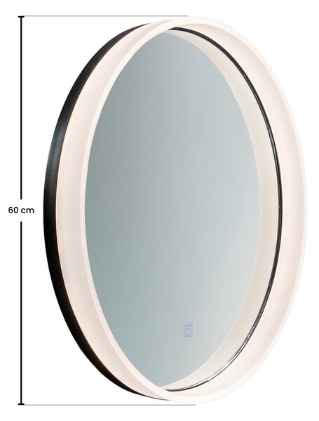 Comad Kúpeľňové zrkadlo s LED osvetlením Orion LU 60cm