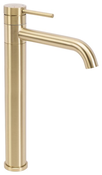 REA LUNGIS Kúpeľňová batéria Brush Gold Super High