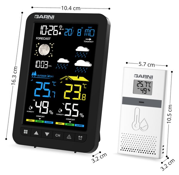 GARNI technology Meteorologická stanica GARNI 539 Line