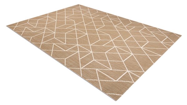 Koberec SIZAL FLAT 48959265 geometrický naturálny / béžový