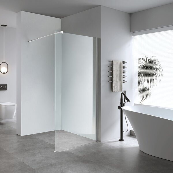 BPS-koupelny Sprchová zástena Walk-in SH07A 70 chróm - bez vaničky