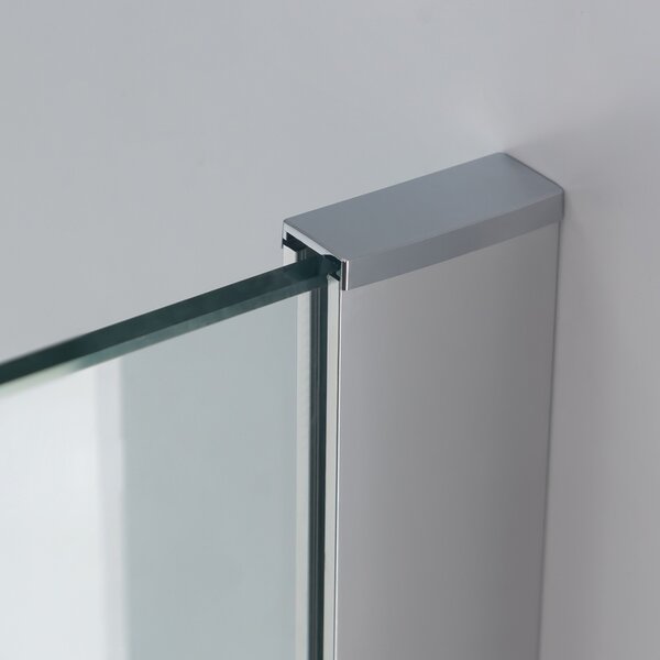 BPS-koupelny 2-dielna sprchová zastena Walk-in SH07 DUO CR 80x70, chróm/transparent - bez vaničky