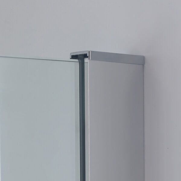 BPS-koupelny 2-dielna sprchová zastena Walk-in SH07 DUO CR 80x70, chróm/transparent - bez vaničky
