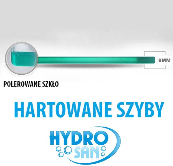 BPS-koupelny Sprchová zastena Walk-in SH05C BL 90 čierna/transparent - bez vaničky