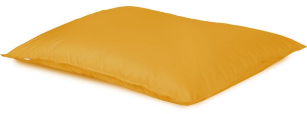 Vankúš na sedenie žltý nylon