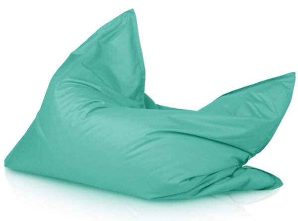Vankúš na sedenie tyrkysový nylon