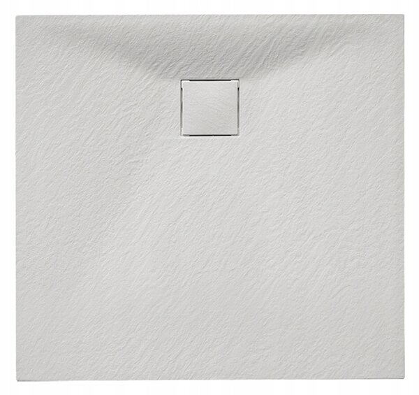 BPS-koupelny Štvorcová akrylátová sprchová vanička RIKO WH 80x80 biela