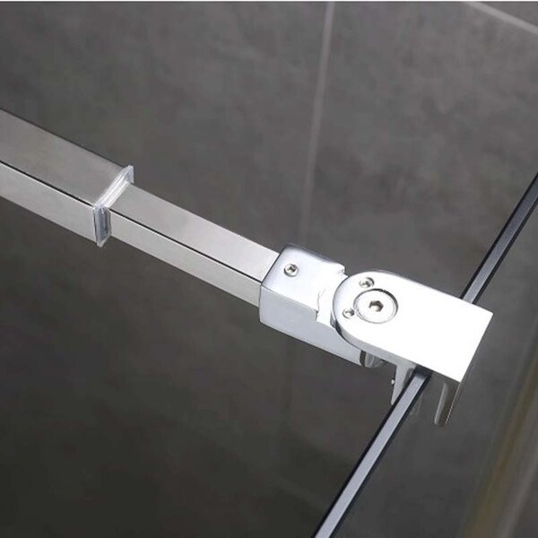 BPS-koupelny Štvorcový sprchový kút KZ1390A 80x80 chróm/transparent + vanička ST02A WH biela