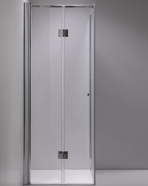 BPS-koupelny Štvorcový sprchovací kút KZ1180A 80x80 chróm/transparent - bez vaničky
