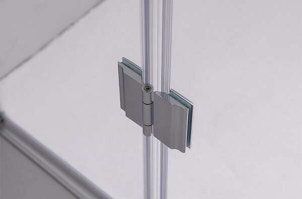 BPS-koupelny Štvorcový sprchovací kút KZ1180A 80x80 chróm/transparent - bez vaničky