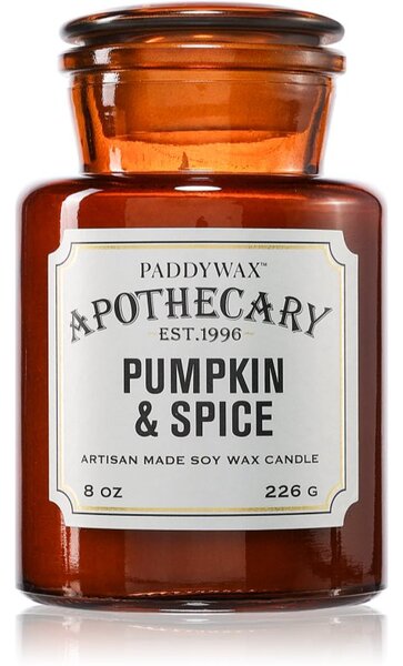 Paddywax Apothecary Pumpkin Spice vonná sviečka 226 g