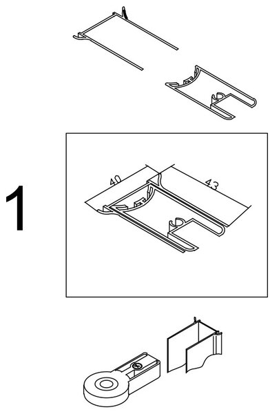 BPS-koupelny Štvorcový sprchový kút KZ1180B 90x90 chróm/transparent + vanička RIKO BL čierna