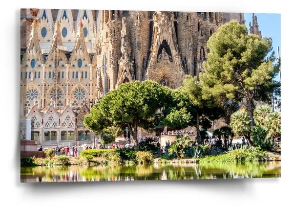 Sablio Obraz Barcelona Sagrada Familia - 60x40 cm