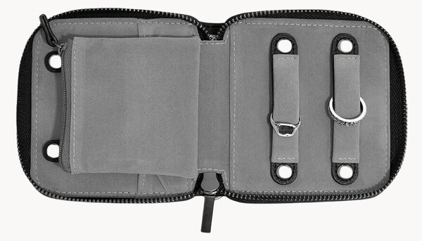 Kompaktná šperkovnica Pebble Black