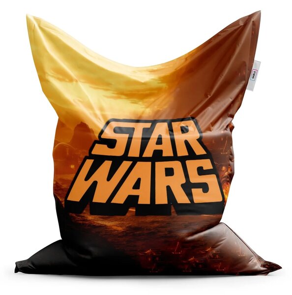 Sablio Sedací vak Star Wars Lávová planéta - 150x100 cm