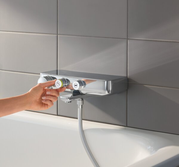 GROHE Grohtherm SmartControl - Termostatická vaňová batéria, chróm 34718000