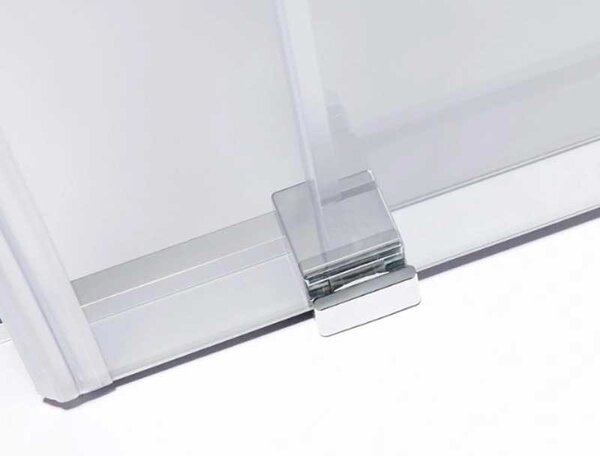 BPS-koupelny Štvorcový sprchový kút KZ90A 80x80 chrom/transparent - bez vaničky