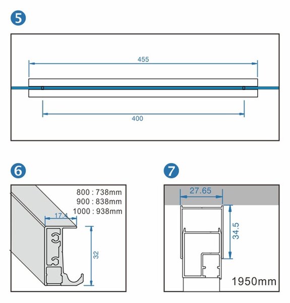 BPS-koupelny Štvorcový sprchový kút KZ16B 90x90 čierna/transparent - bez vaničky