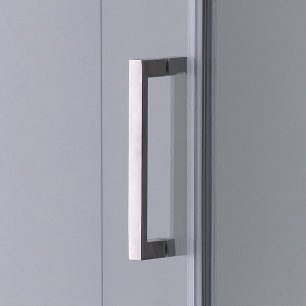 BPS-koupelny Štvorcový sprchový kút ZES KZ1190A 80x80 chróm/transparent - bez vaničky