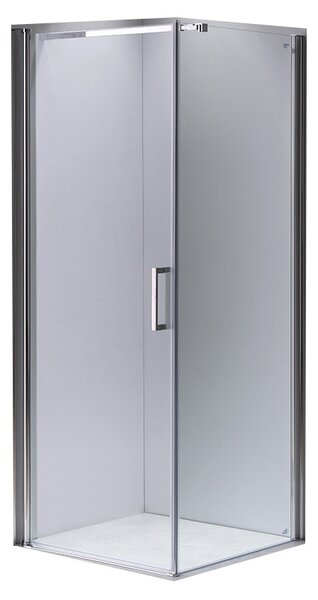 BPS-koupelny Štvorcový sprchový kút ZES KZ1190A 80x80 chróm/transparent - bez vaničky
