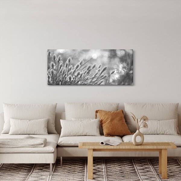 Obraz - Béžová soft grass N⁰1 (120x50 cm)