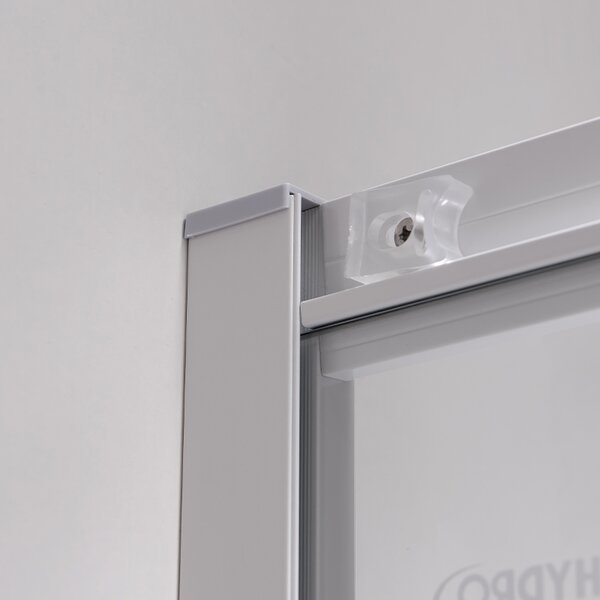 BPS-koupelny Štvrťkruhový sprchový kút KZ94B 90x90 biela/transparent - bez vaničky