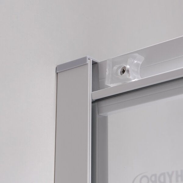 BPS-koupelny Štvrťkruhový sprchový kút KZ94B 90x90 cm biela/transparent + vanička SXL01B biela