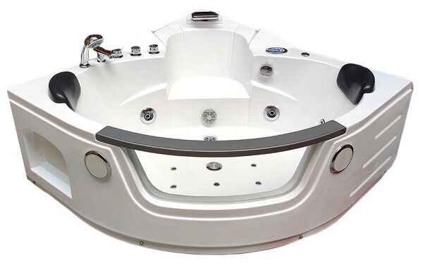 BPS-koupelny Hydromasážna vírivá vaňa Orino 632 135x135 s ohrevom vody