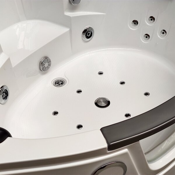 BPS-koupelny Hydromasážna vírivá vaňa Orino 632 135x135 s ohrevom vody