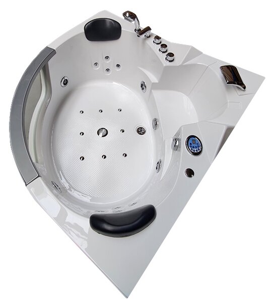 BPS-koupelny Hydromasážna vírivá vaňa Orino 632 135x135 s ohrevom vody