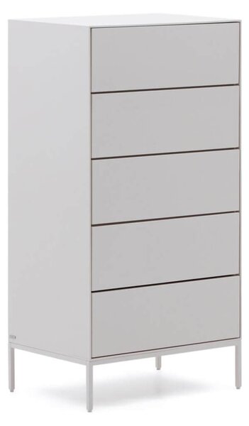 MUZZA Komoda ranad 60 x 114 cm biela