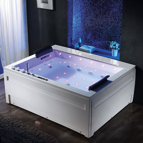 BPS-koupelny Hydromasážna vírivá vaňa Kalambo 914 190x150 s ohrevom vody