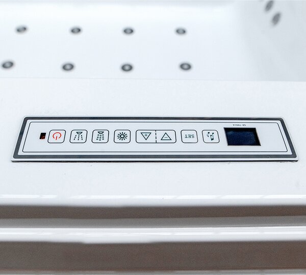 BPS-koupelny Hydromasážna vírivá vaňa Kalambo 914 190x150 s ohrevom vody