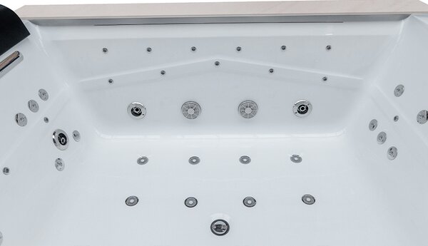 BPS-koupelny Hydromasážna vírivá vaňa Kalambo 914 190x150 s ohrevom vody