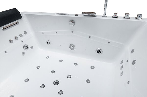 BPS-koupelny Hydromasážna vírivá vaňa Kalambo 914 190x150 s ohrevom vody