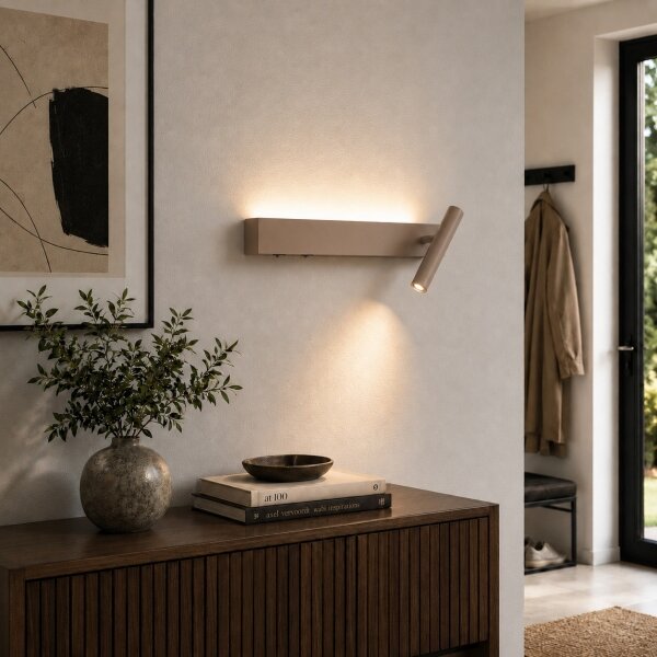 Brilagi - LED nástenné bodové svietidlo ARLIX LED/3W/230V + LED/7W béžová CRI 90