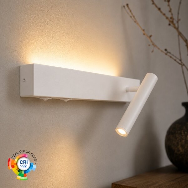 Brilagi - LED nástenné bodové svietidlo ARLIX LED/3W/230V + LED/7W biela CRI 90