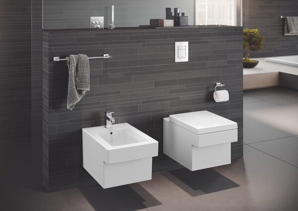 GROHE Eurocube - Páková bidetová batéria, veľkosť S, chróm 23138000