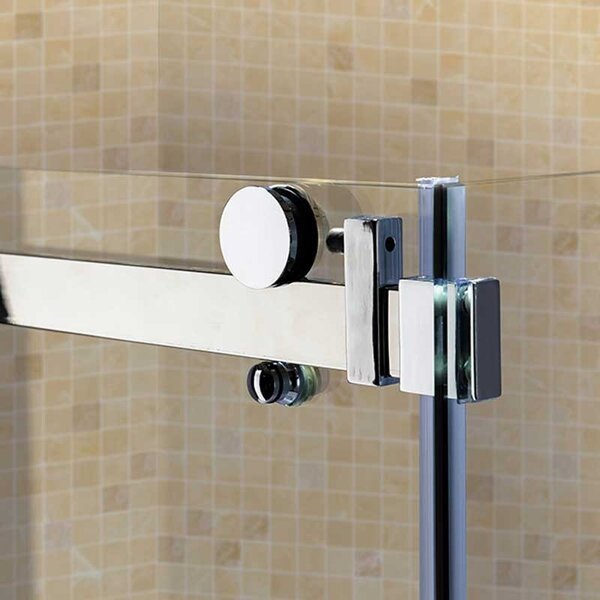 BPS-koupelny Obdĺžnikový sprchový kút KZ202C 120x90 chróm/transparent + vanička ST04C BL čierna