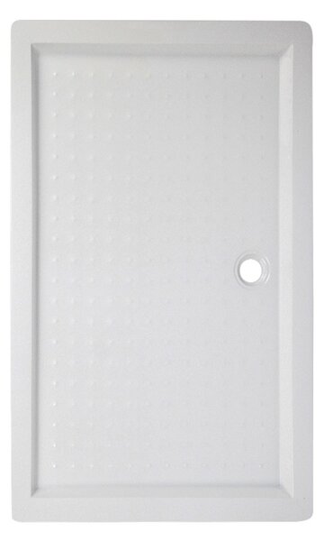 BPS-koupelny Obdĺžnikový sprchový kút KZ12B BL 100x80 čierny/transparent + vanička SXL03C WH biela