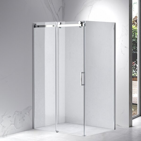BPS-koupelny Obdĺžnikový sprchový kút ZES KZ203B 110x80 chróm/transparent - bez vaničky