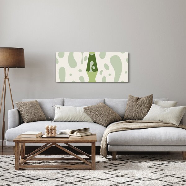 Obraz - Hippies, lávová lampa (120x50 cm)