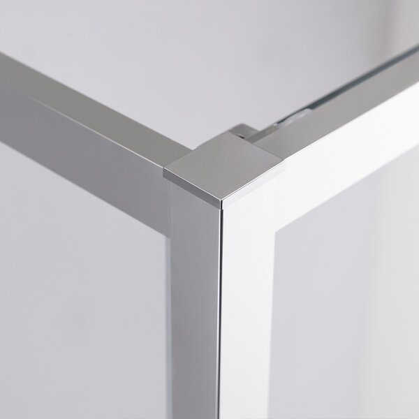 BPS-koupelny Obdĺžnikový sprchový kút KIRA 90x80 chróm/transparent - bez vaničky