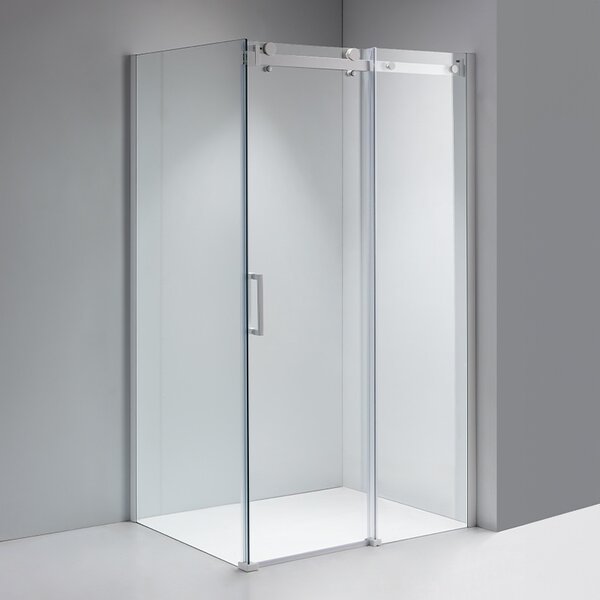 BPS-koupelny Obdĺžnikový sprchový kút KZ202B WH 110x90 biela/transparent - bez vaničky