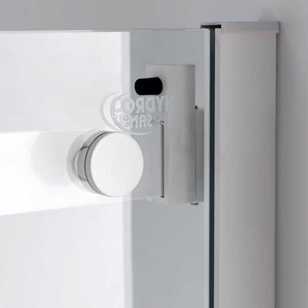 BPS-koupelny Obdĺžnikový sprchový kút KZ202B WH 110x90 biela/transparent - bez vaničky