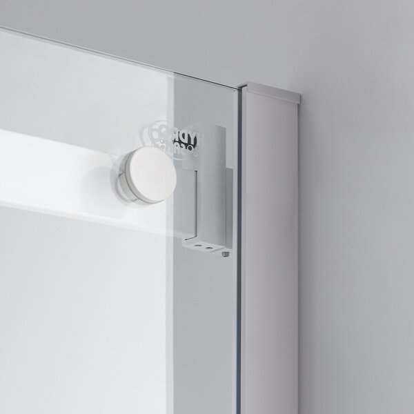BPS-koupelny Obdĺžnikový sprchový kút KZ202B WH 110x90 biela/transparent - bez vaničky