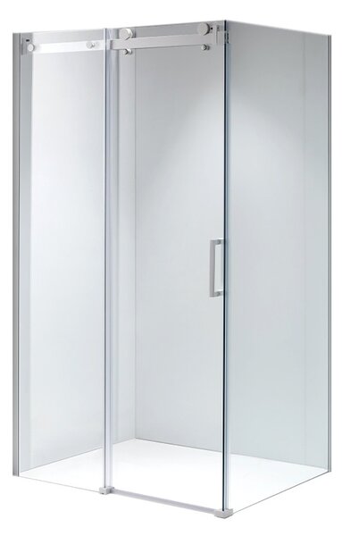 BPS-koupelny Obdĺžnikový sprchový kút KZ202B WH 110x90 biela/transparent - bez vaničky