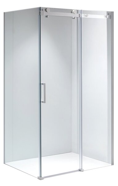 BPS-koupelny Obdĺžnikový sprchový kút KZ202B WH 110x90 biela/transparent - bez vaničky