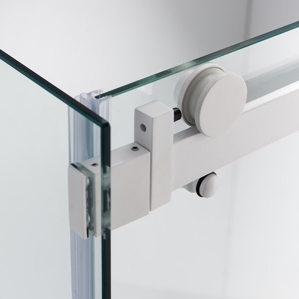BPS-koupelny Obdĺžnikový sprchový kút KZ202B WH 110x90 biela/transparent - bez vaničky