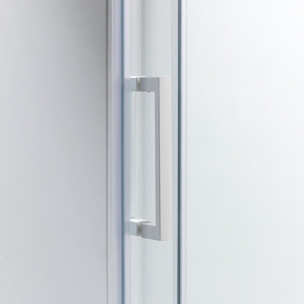 BPS-koupelny Obdĺžnikový sprchový kút KZ202B WH 110x90 biela/transparent - bez vaničky